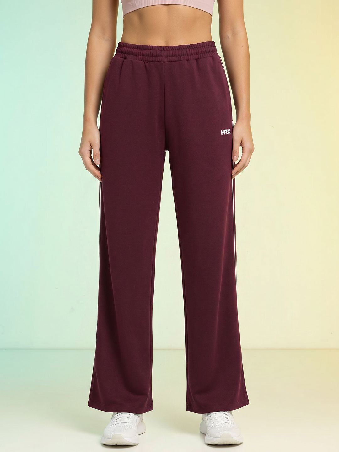 HRX by Hrithik Roshan Women Rapid-Dry Flared Training Track Pants