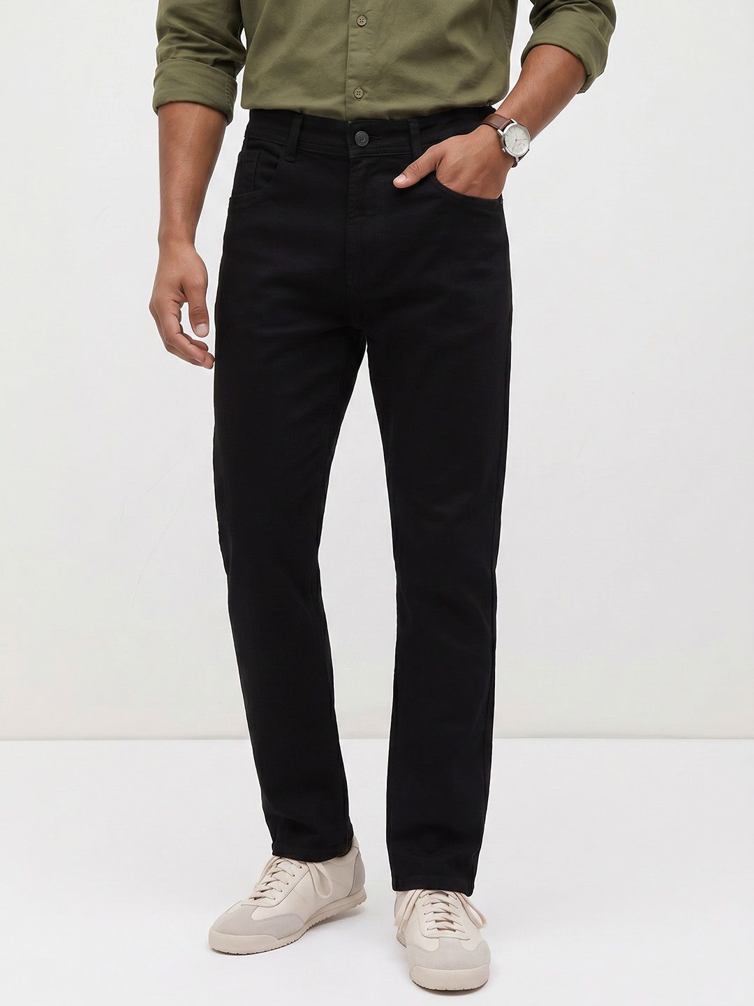 The Roadster Life Co. Men Dark Shade Jeans