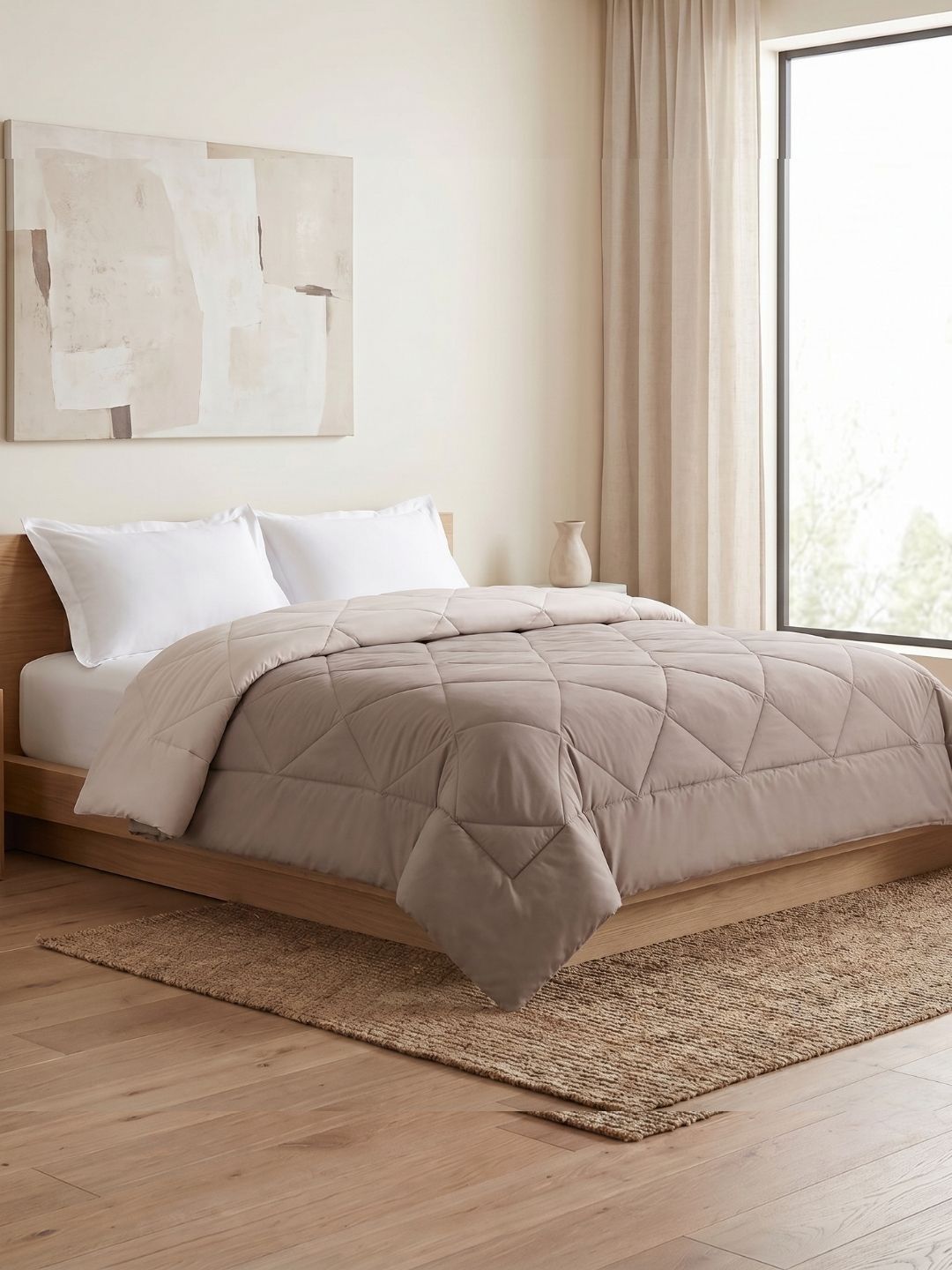 RIVERMOOR RIVERMOOR Brown AC Room 120 GSM Comforter