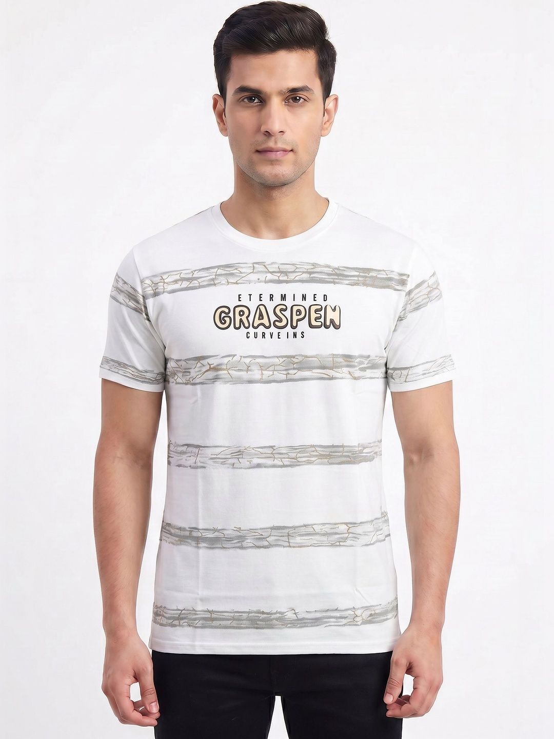 Plugin Men Printed T-shirt