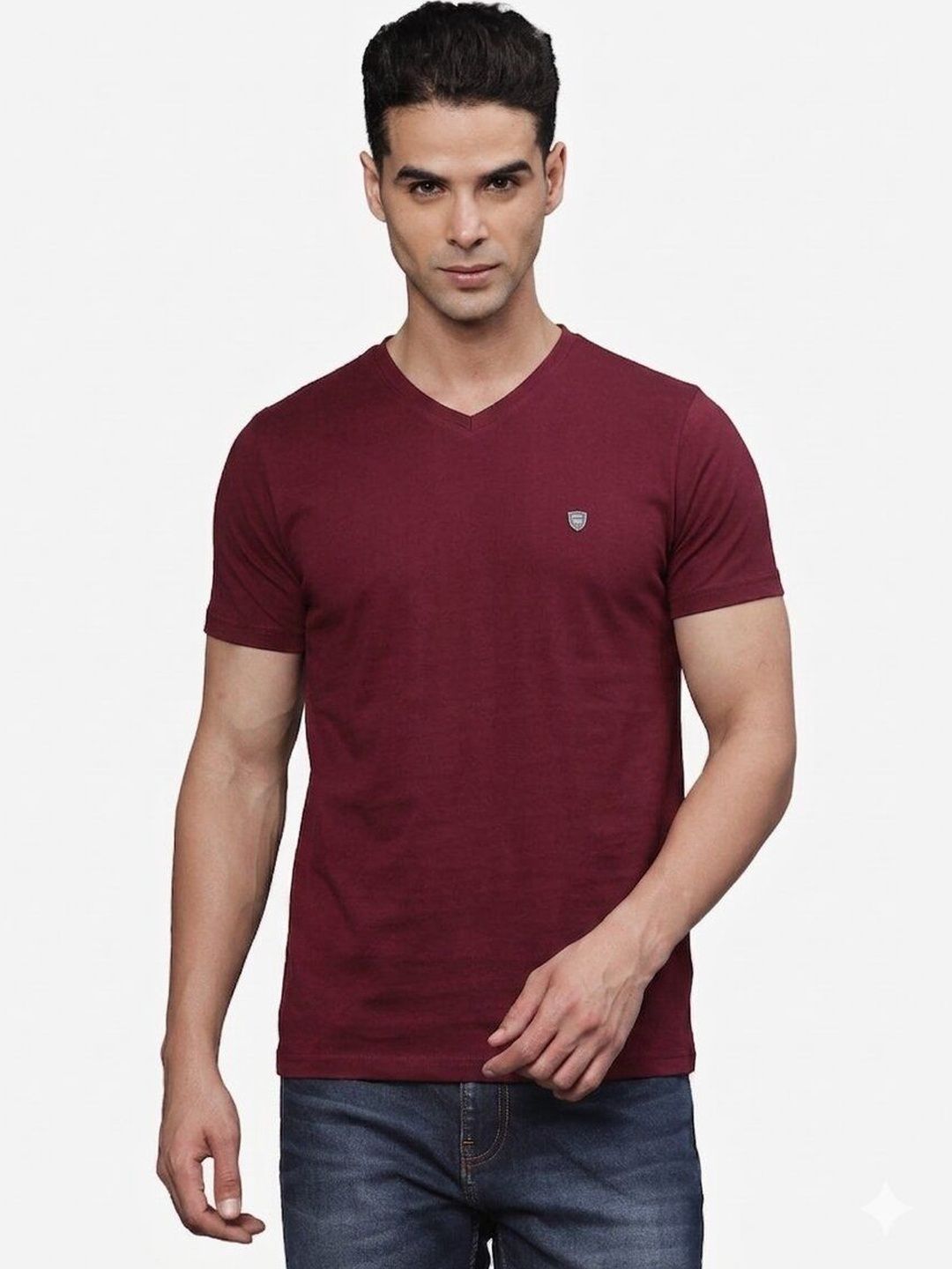 t-base Men V-Neck T-shirt
