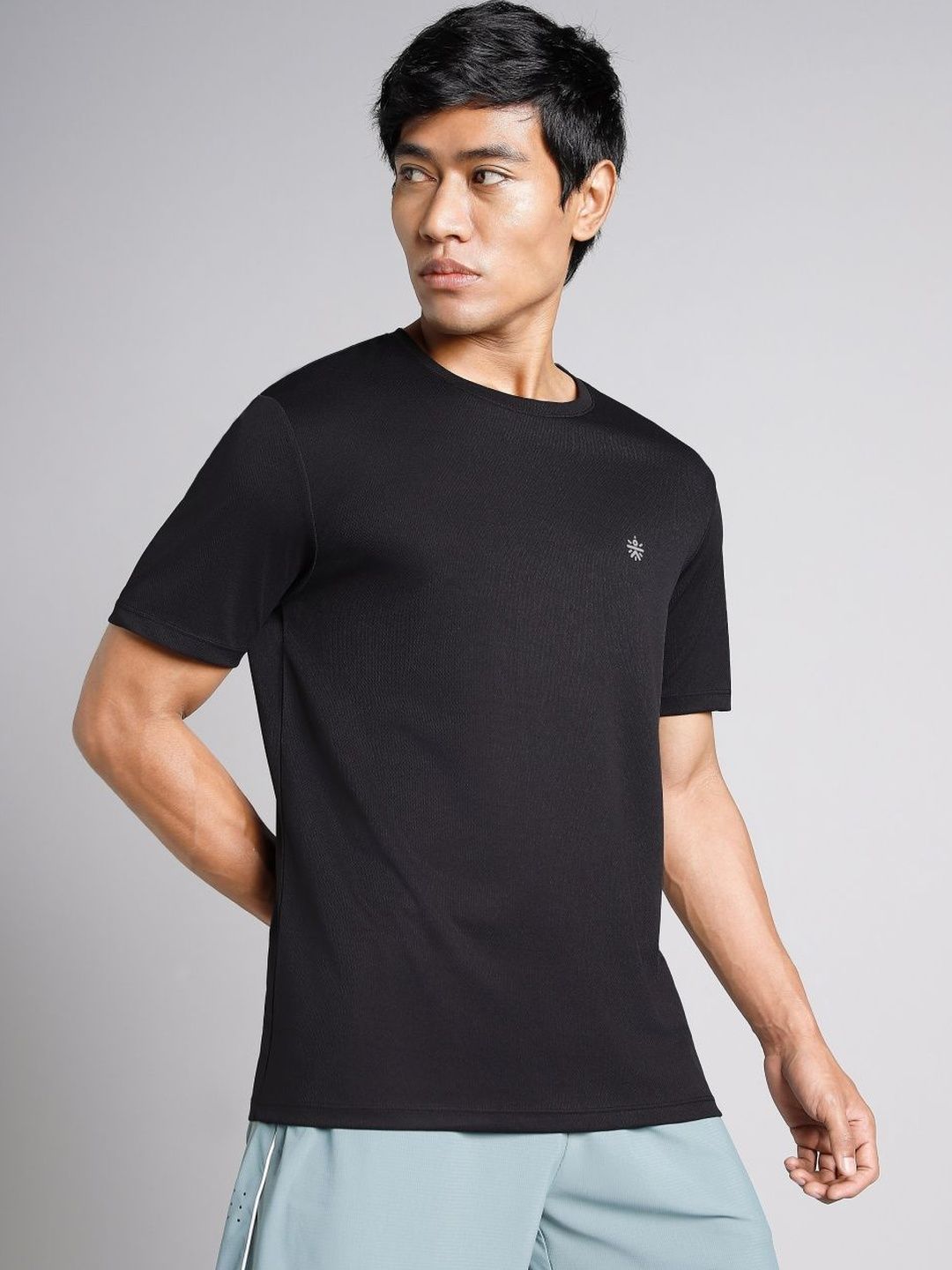 CULT Men Black Train All FLY-DRY T-Shirt