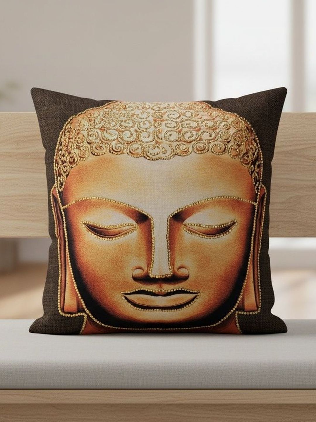 Themes Furnishings & Decor Themes Furnishings & Decor Brown Square Cushion Covers