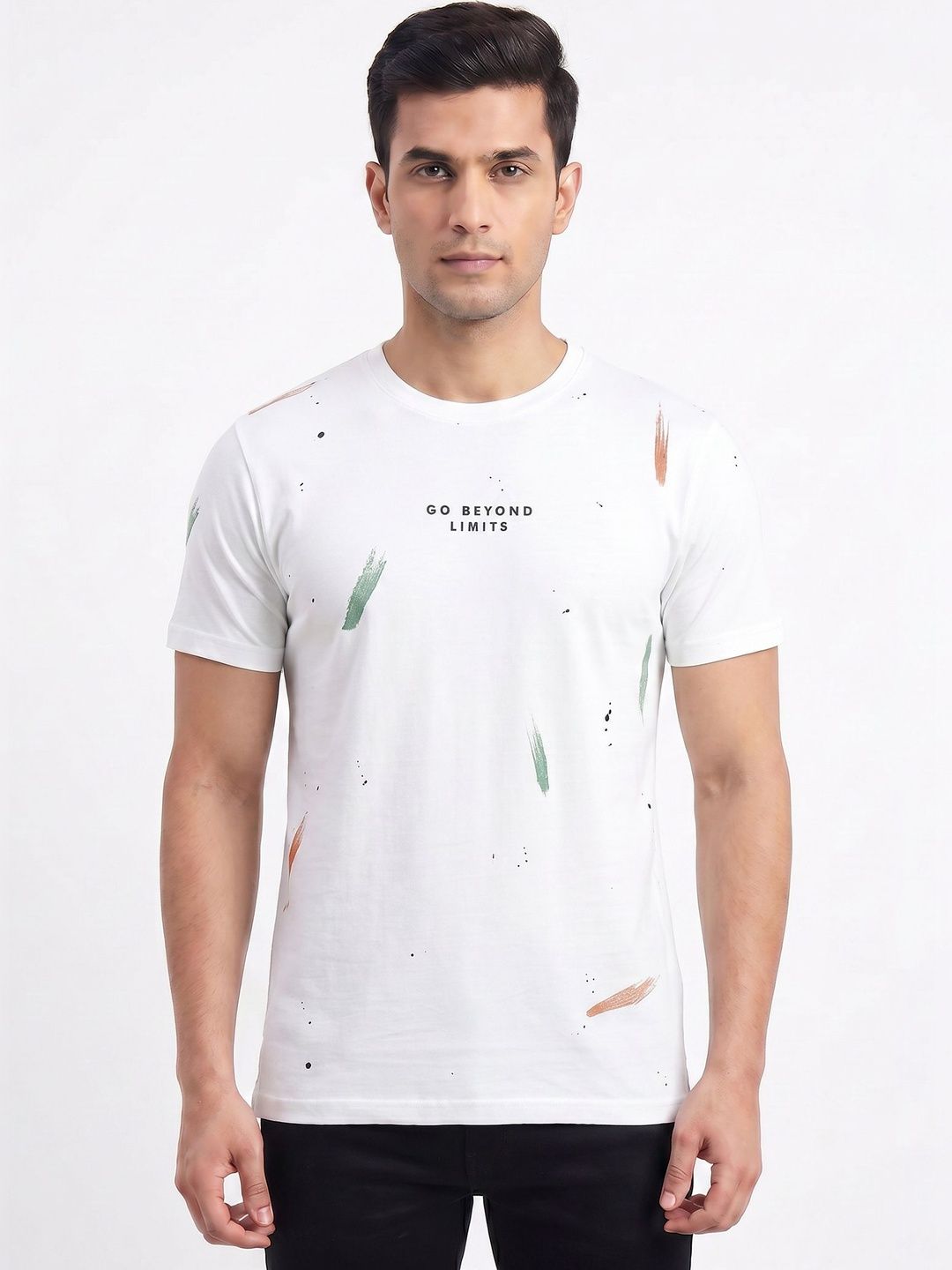 Plugin Men Printed T-shirt