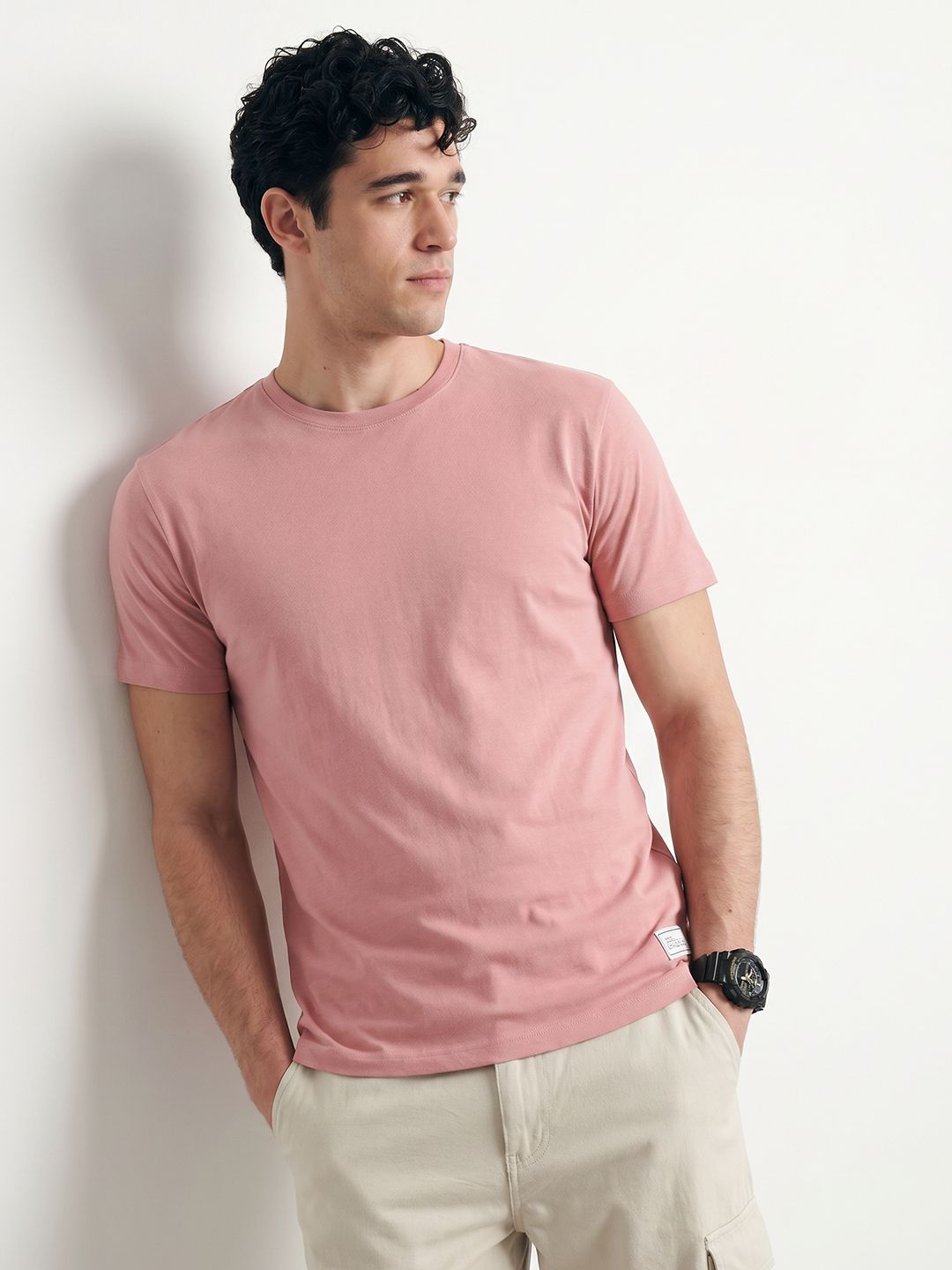 Mast & Harbour Round Neck Short Sleeves T-shirt