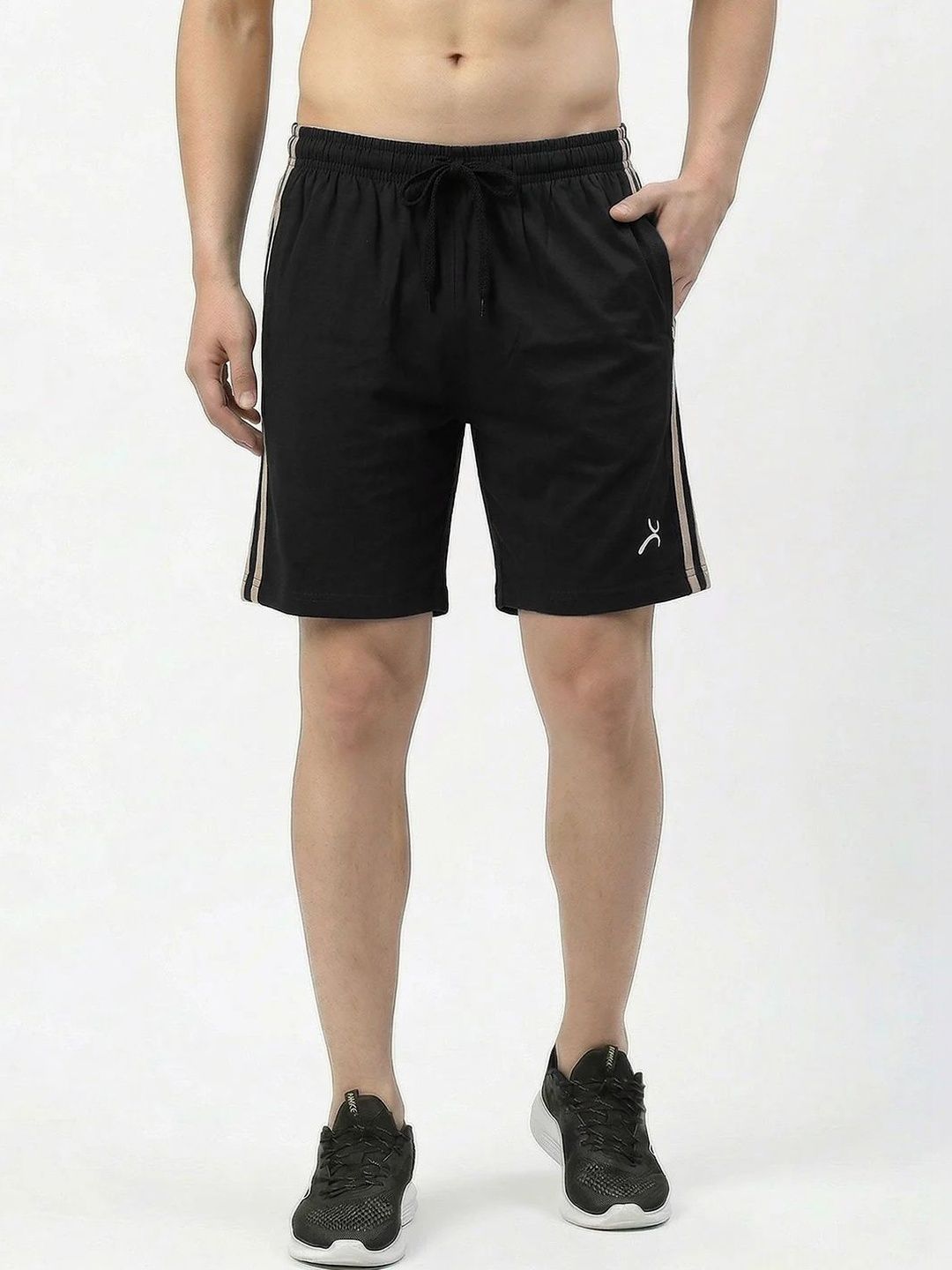 AMUL COMFY Men Ultra Soft Cotton-Rich Drawstring Lounge Shorts