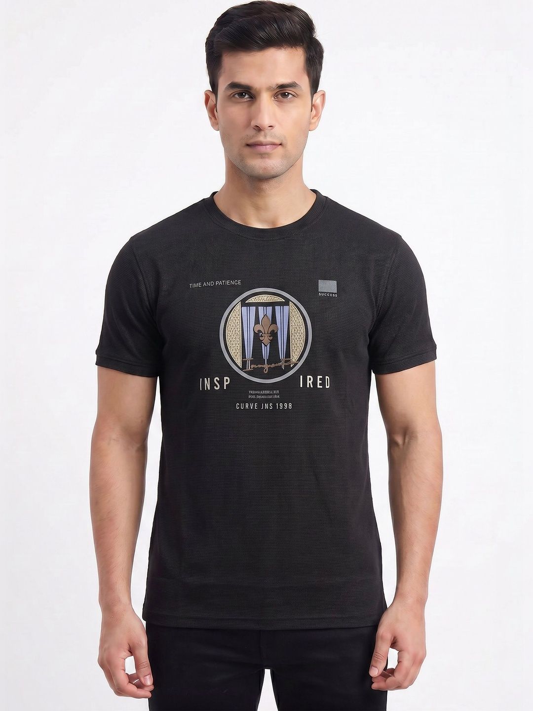 Plugin Men Printed T-shirt