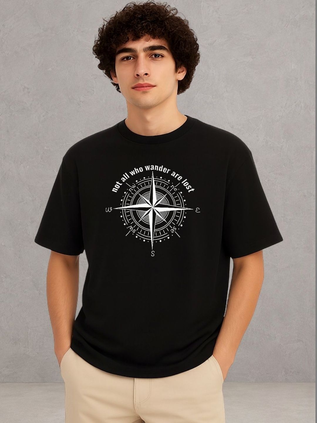 KART BLACK Men Printed T-shirt
