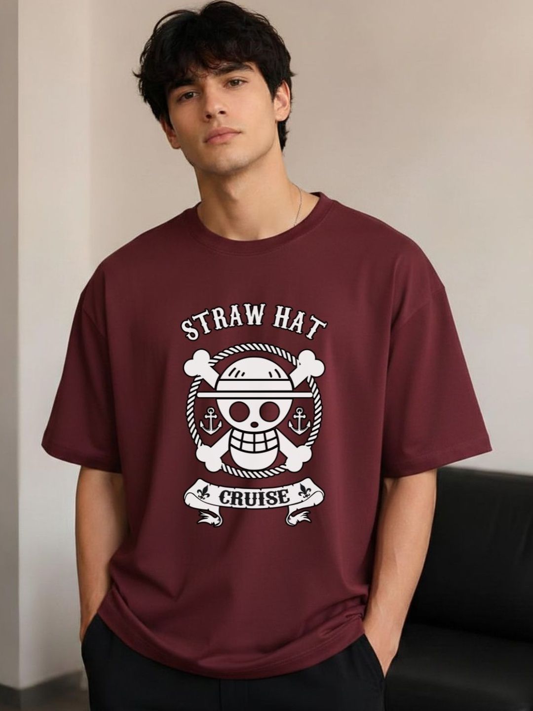 R.Code by The Roadster Life Co. Men Printed T-shirt