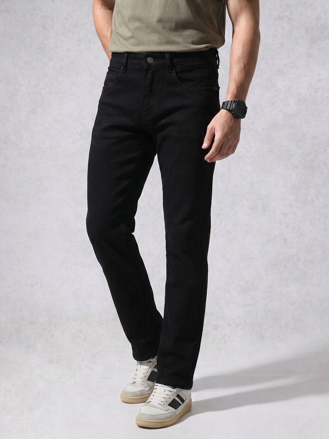 WROGN Men Straight Fit Jeans