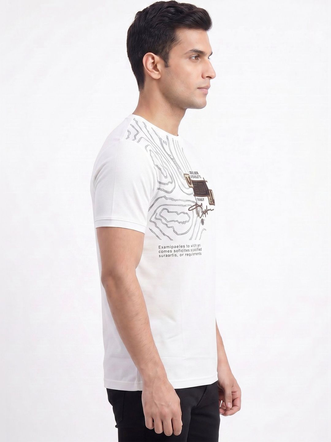 Plugin Men Printed T-shirt