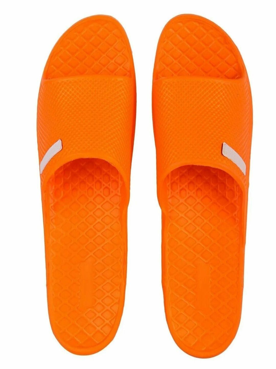 FIVEFEB Men Textured Sliders Flip Flops