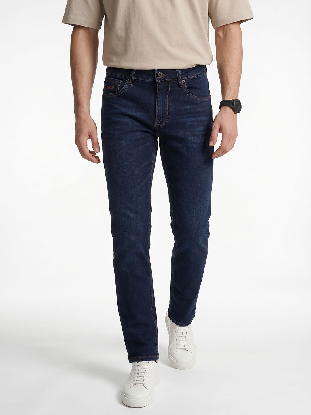 Integriti Men Smart Slim Fit Stretchable Jeans