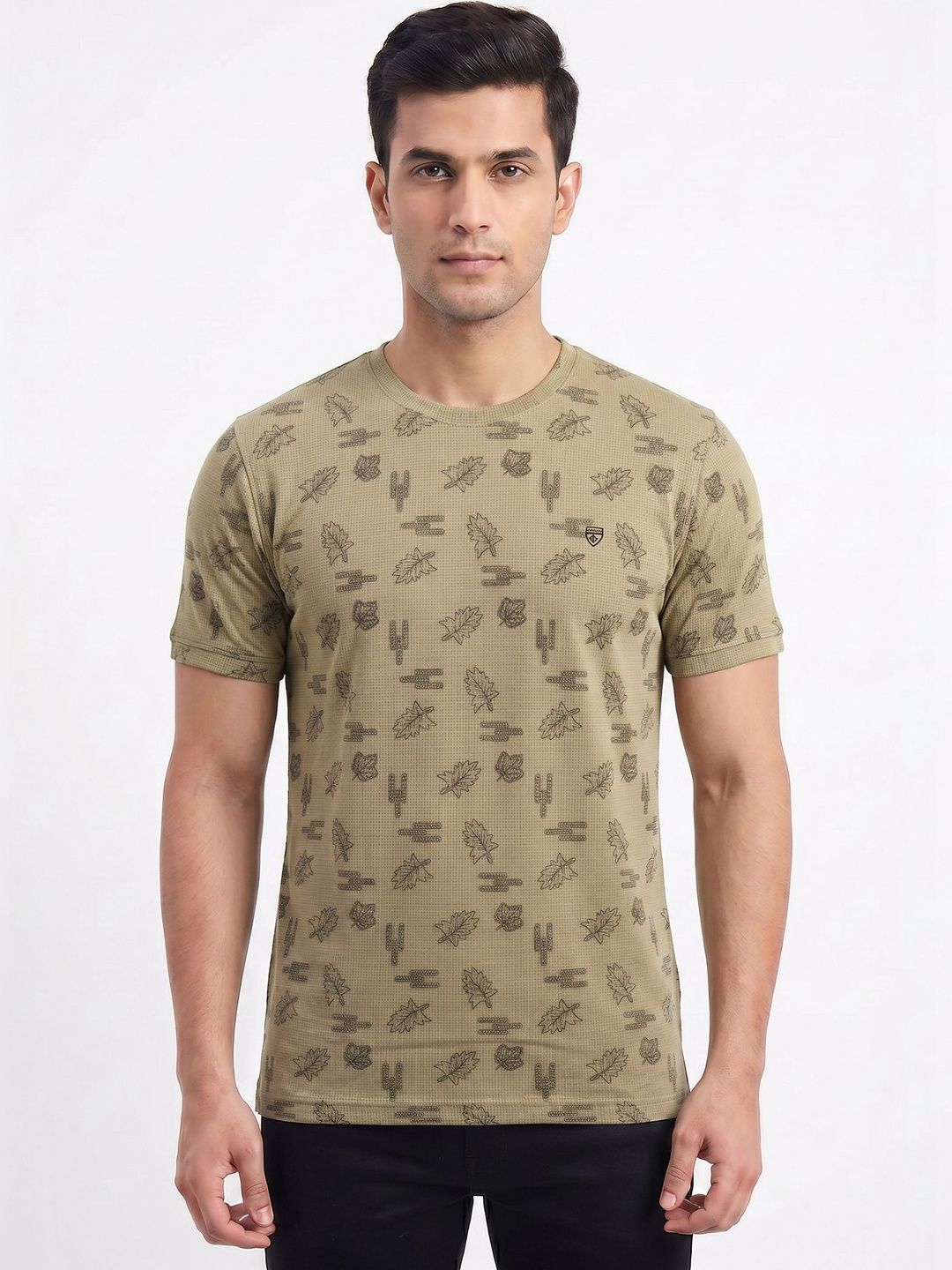 Plugin Men Printed T-shirt