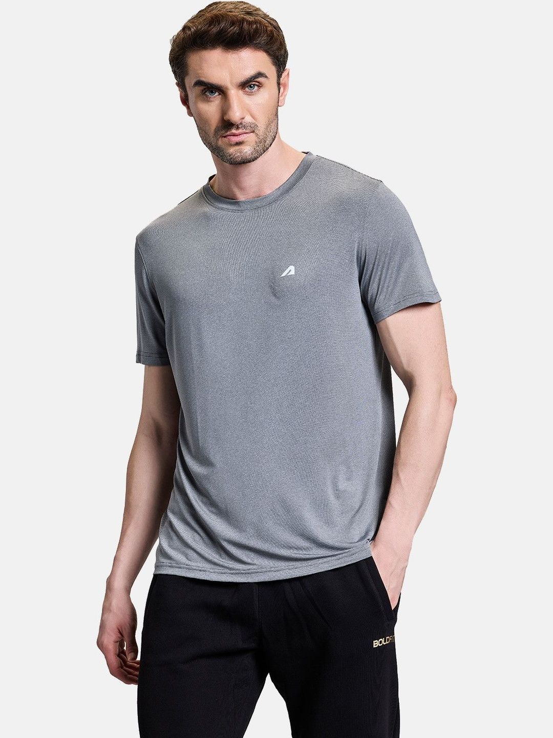 BOLDFIT Men Dry Fit Training Boxy Fit Tshirt