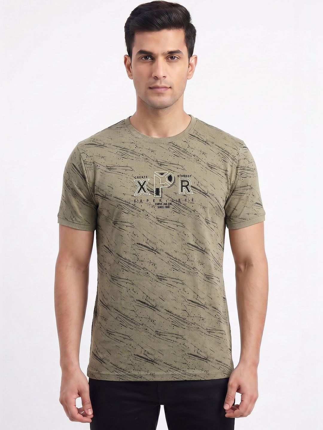 Plugin Men Printed T-shirt