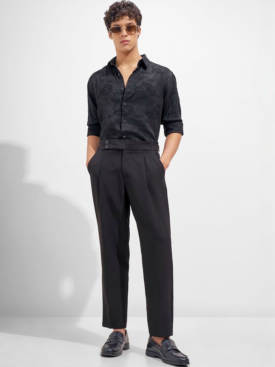 HIGHLANDER HIGHLANDER Men Slim Fit Casual Shirt