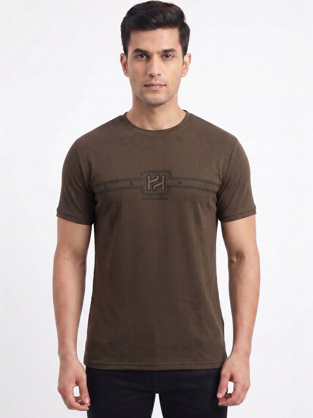 Plugin Men Brand Logo T-shirt