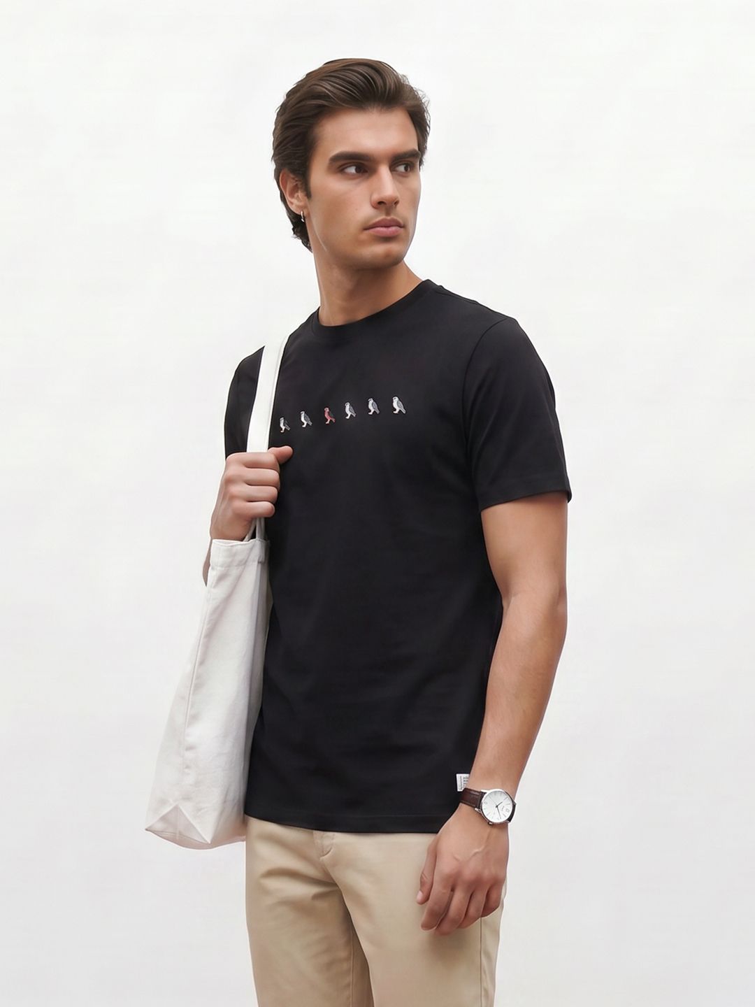 Mr Bowerbird Conversational Printed T-shirt