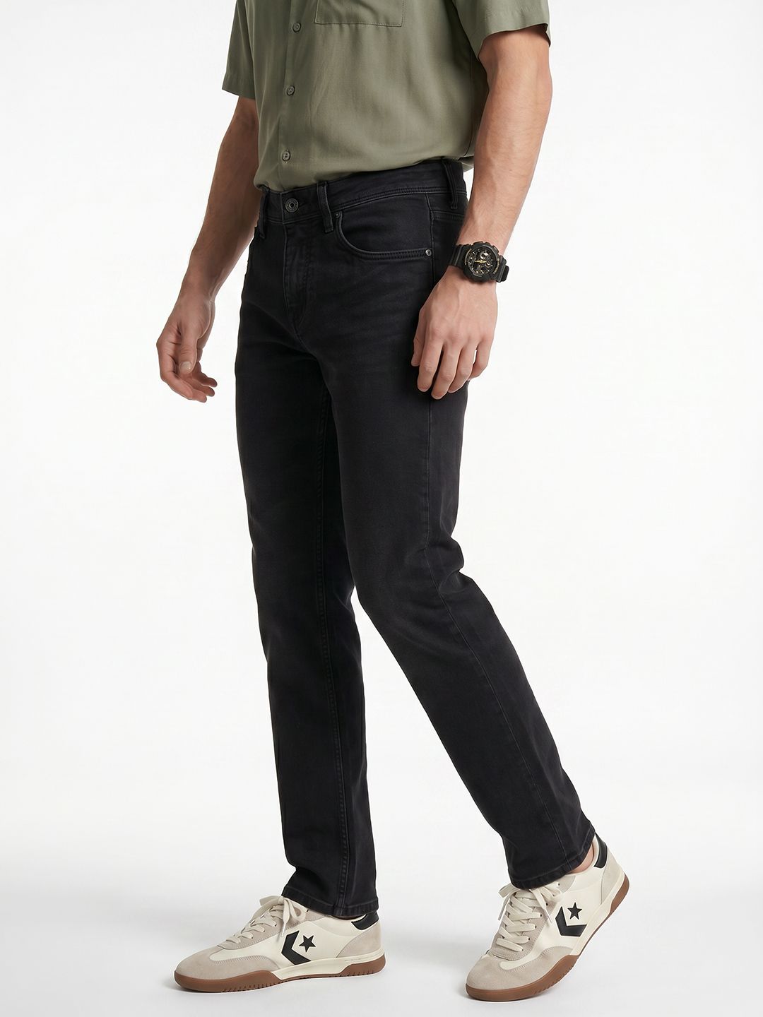 Integriti Men Slim Fit Light Fade Stretchable Jeans