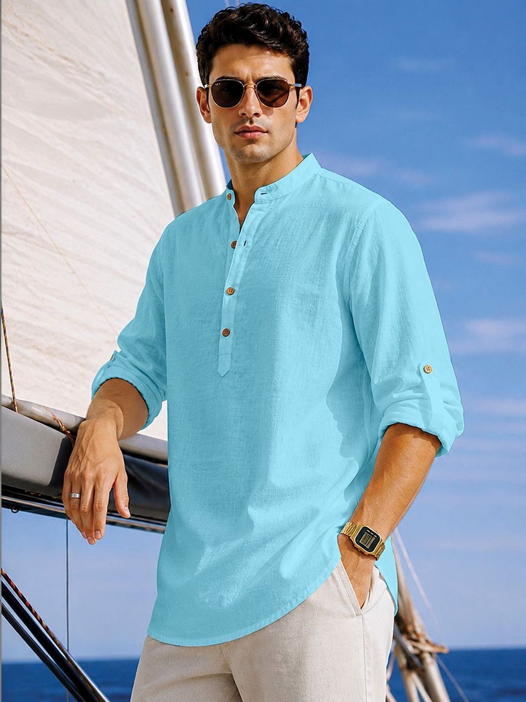 CLOTHING VEDA Men Kurta