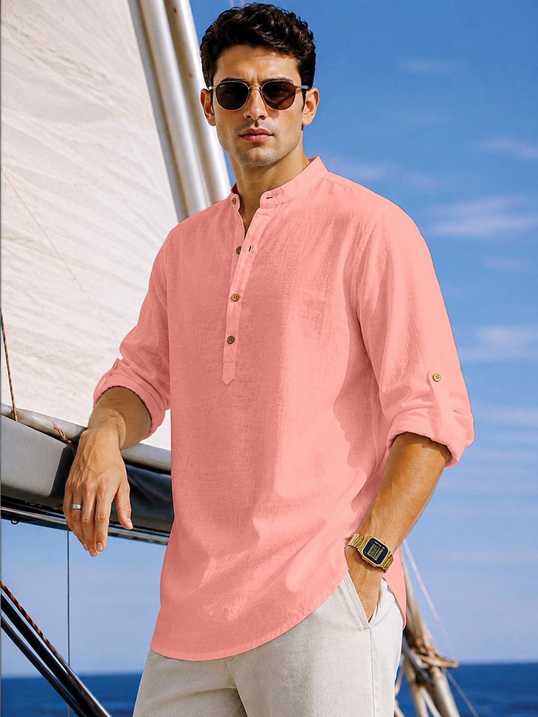 CLOTHING VEDA Men Kurta