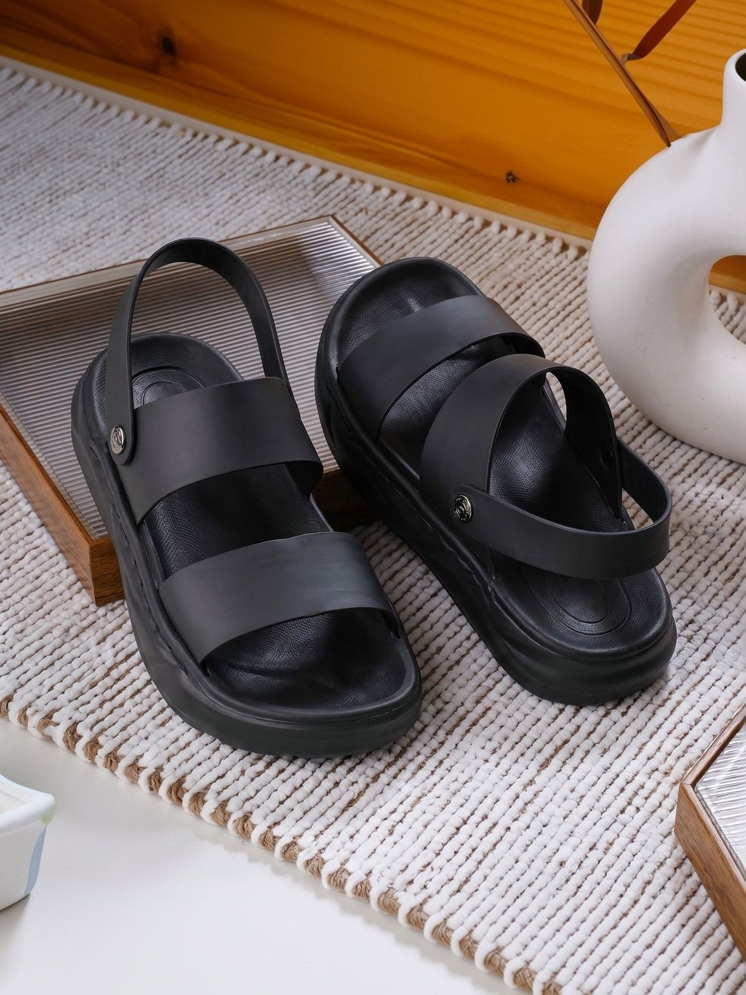 baxxico Men PU Comfort Sandals