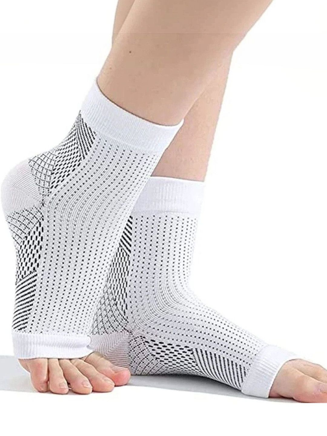 ZULU Men Cotton Blend Assorted Patterned Above Ankle Socks
