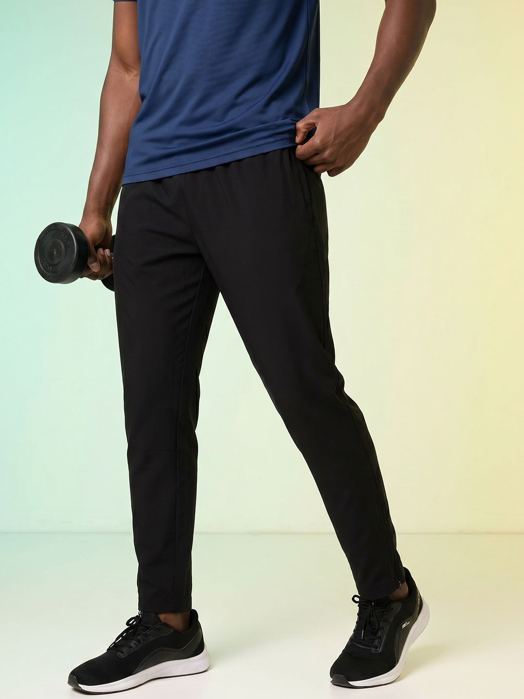 HRX by Hrithik Roshan Men Regular Fit Rapid-Dry Training Track Pants