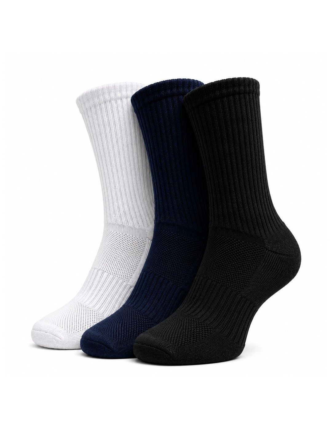 Dollar Men Pack of 3 Cotton Assorted Above Ankle Socks