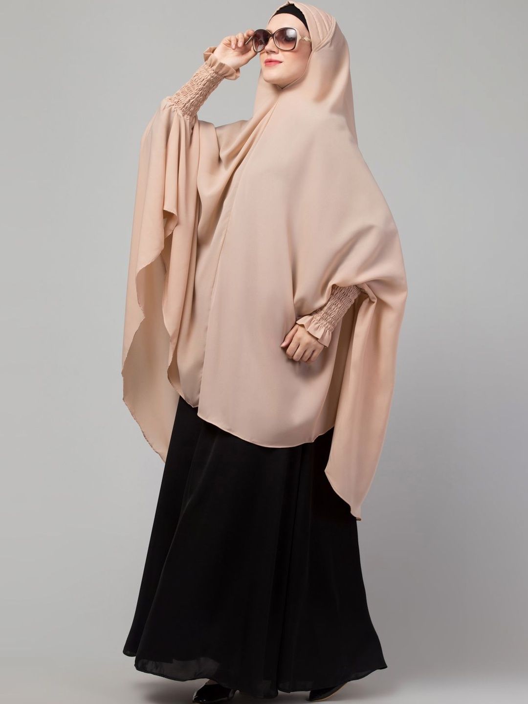 NAZNEEN Long Sleeves Khimar Hijab Burqas