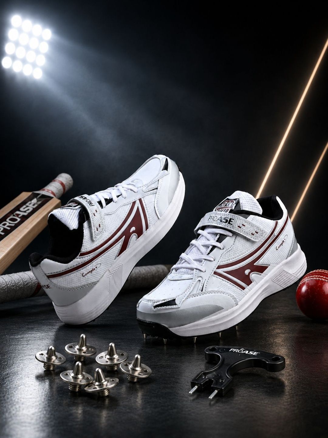 Buy PRO ASE Men Metal Spike Cricket Shoes - Sports Shoes for Men