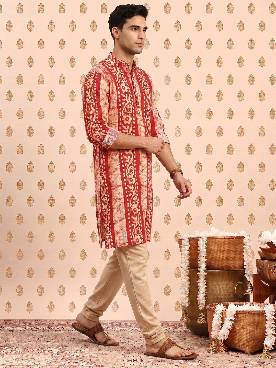 SOURAGYA Ethnic Motifs Printed Kurta