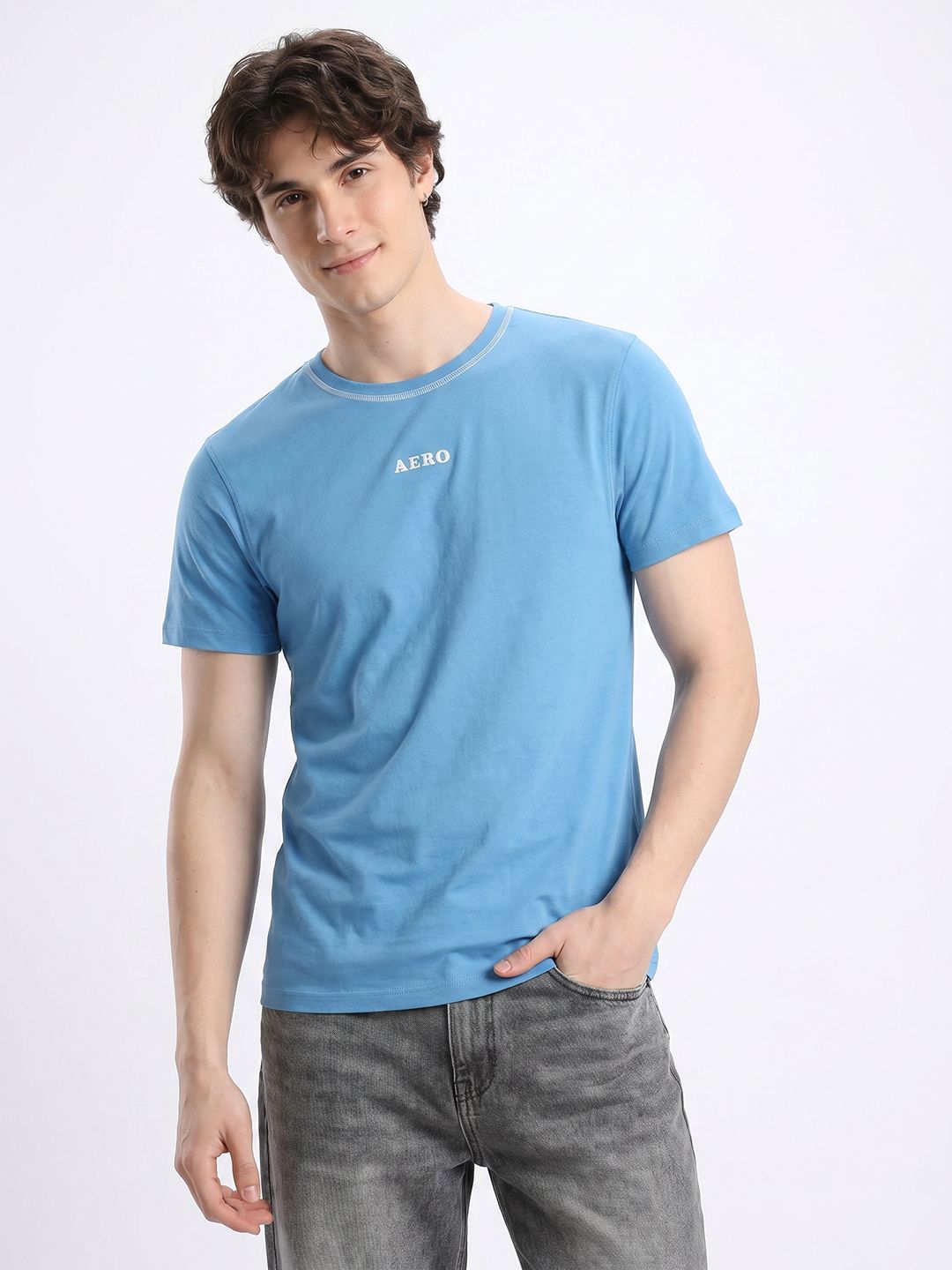 Aeropostale Brand Logo Printed T-shirt