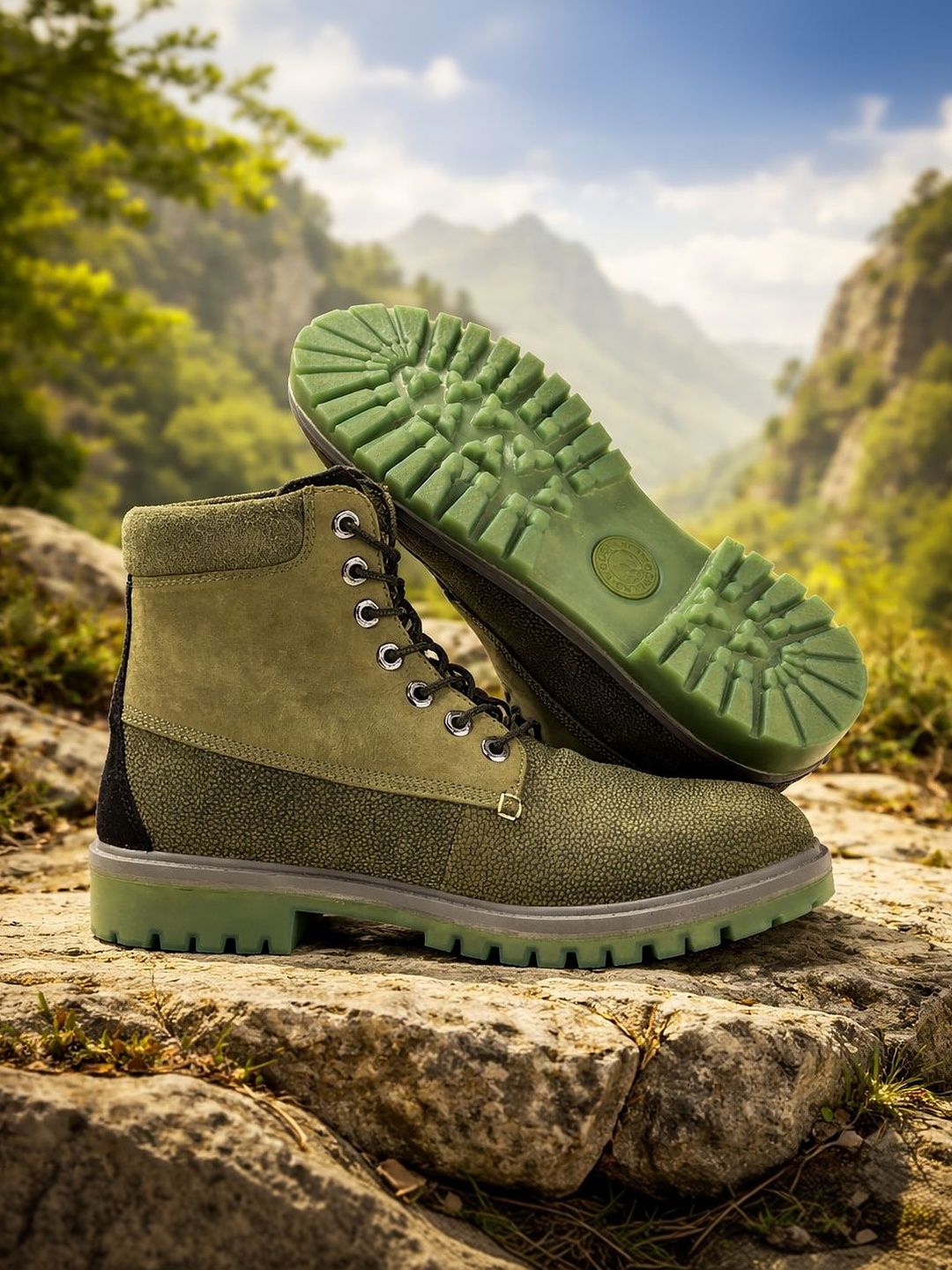 Woodland Woodland Men Nubuck Boots