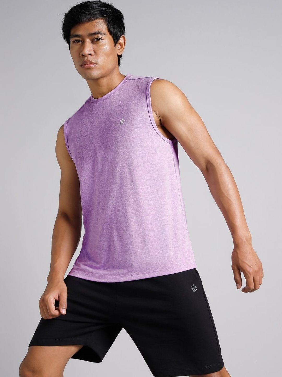 CULT Men's Core COMFORtech Purple Muscle Tank