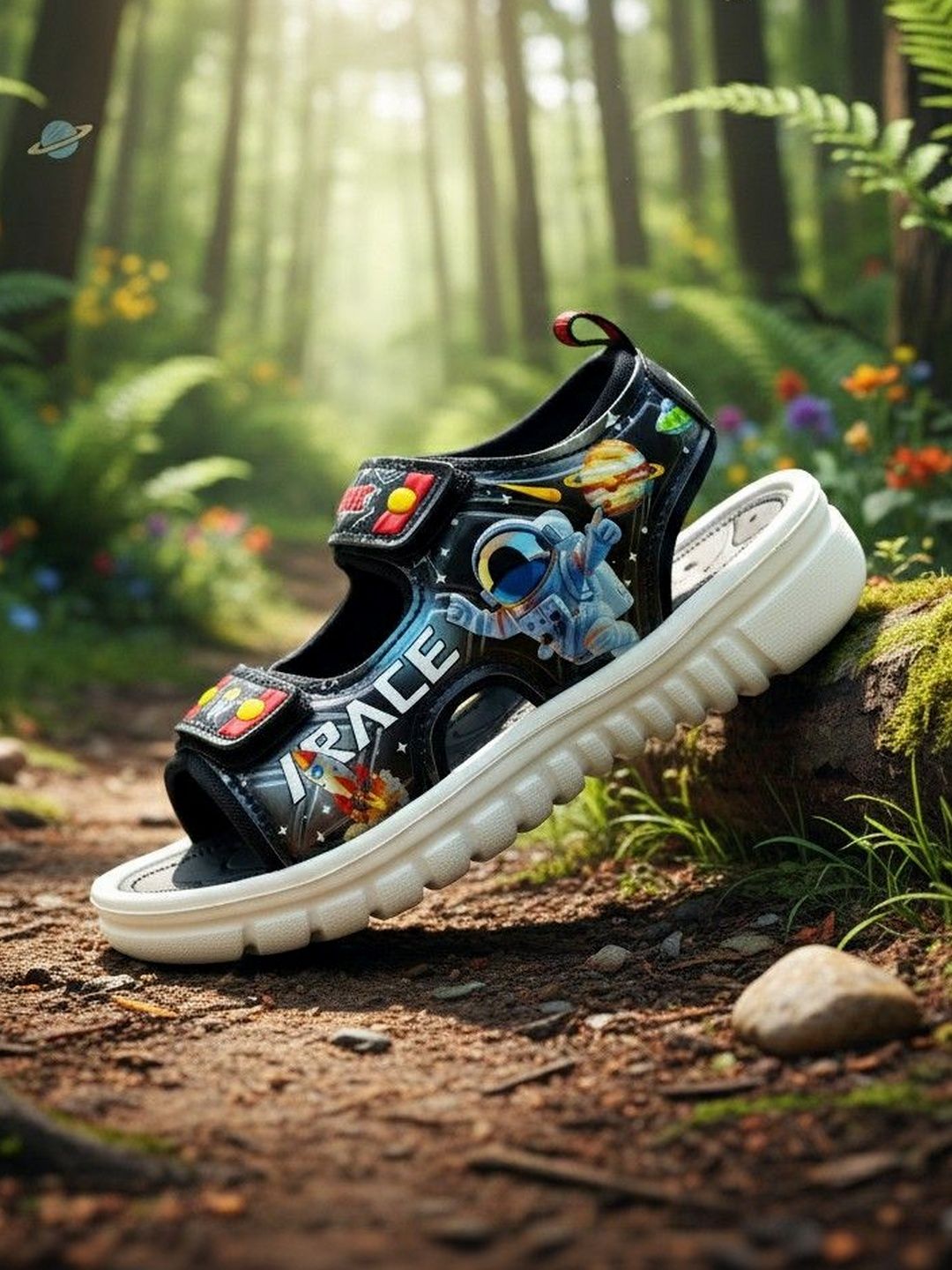 Green Comfort Boys Leather Sandals