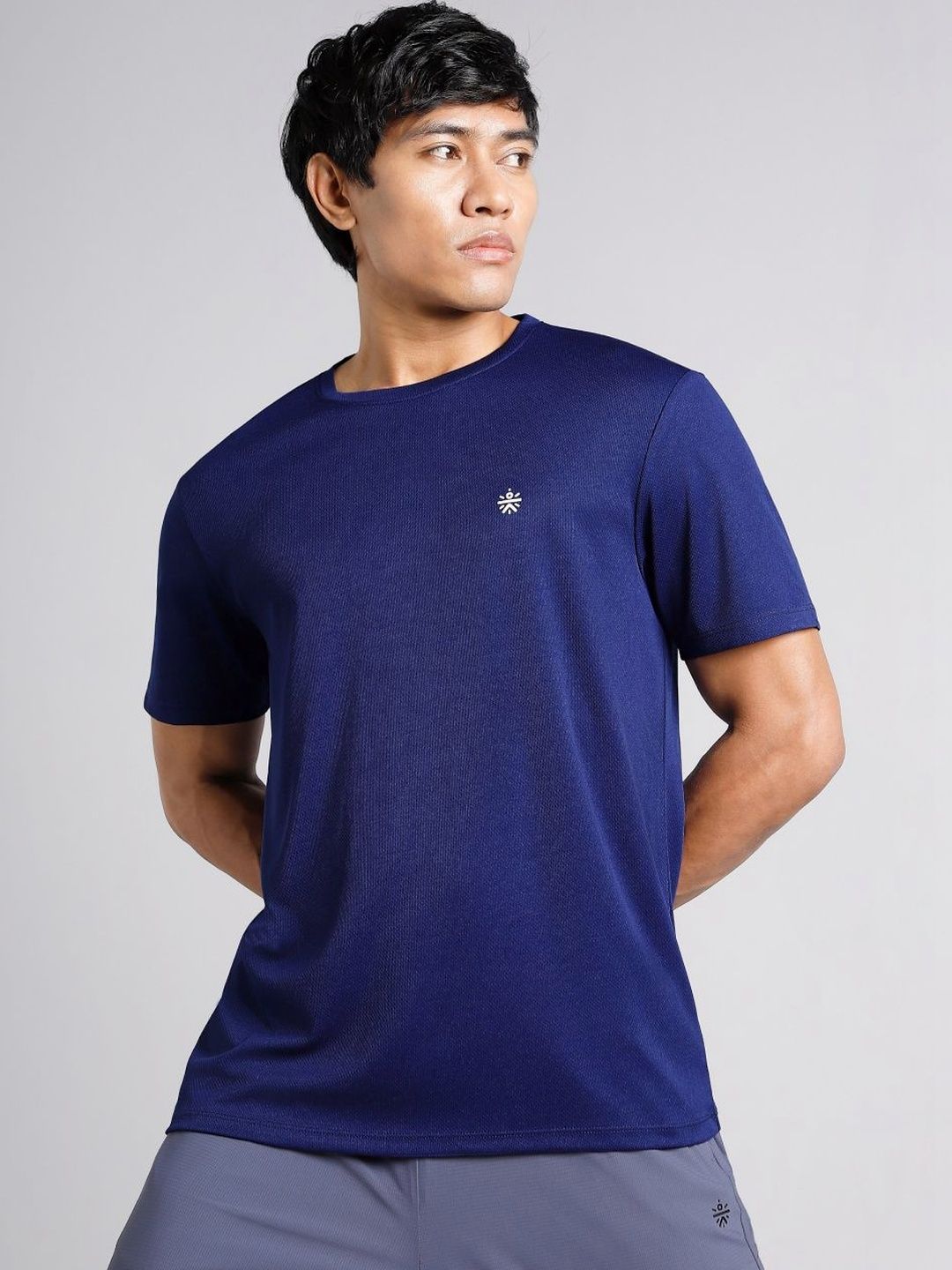 CULT Men's Navy Train All FLY-DRY T-Shirt