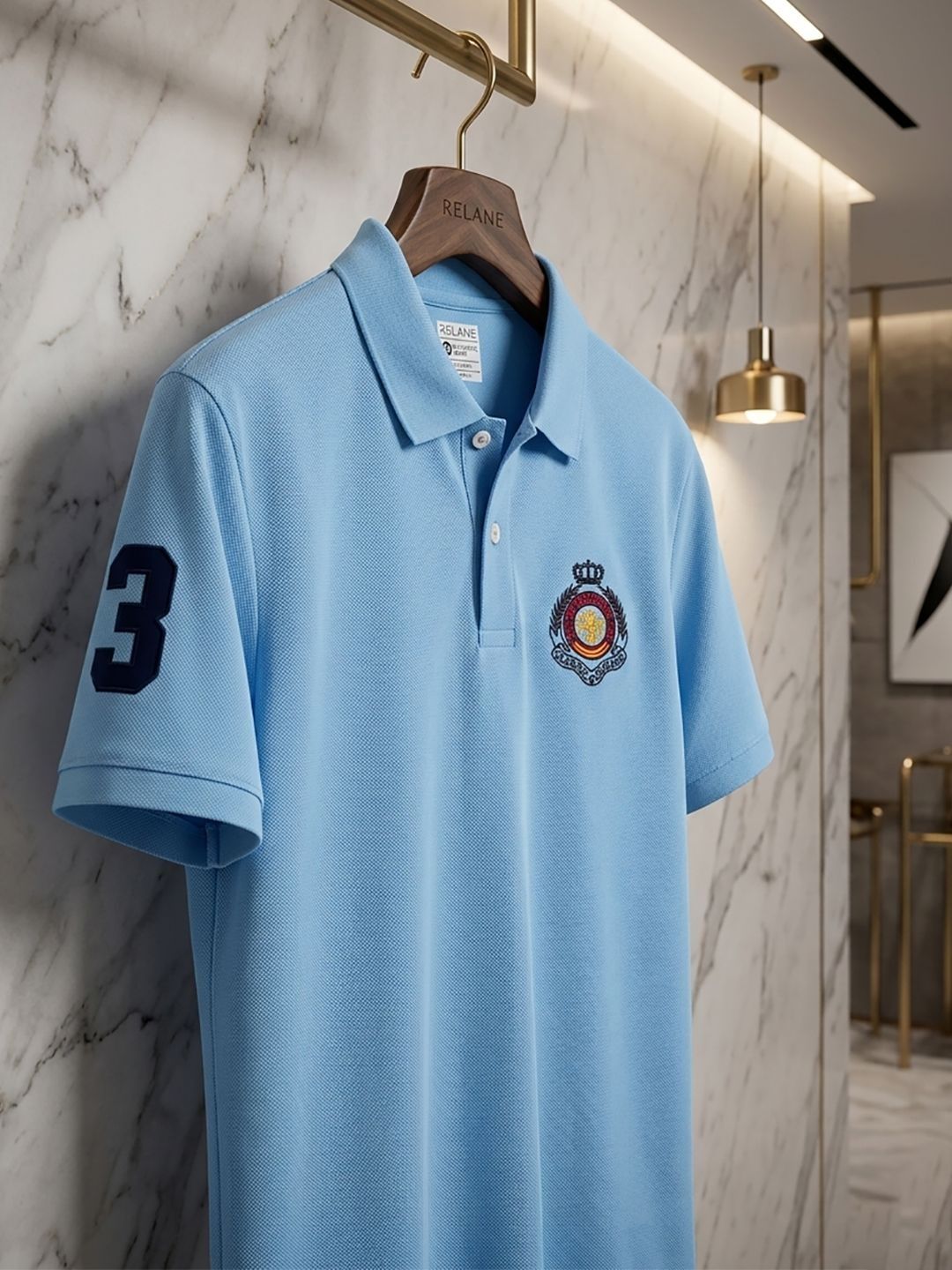 Kook N Keech Men Brand Logo Polo Collar T-shirt