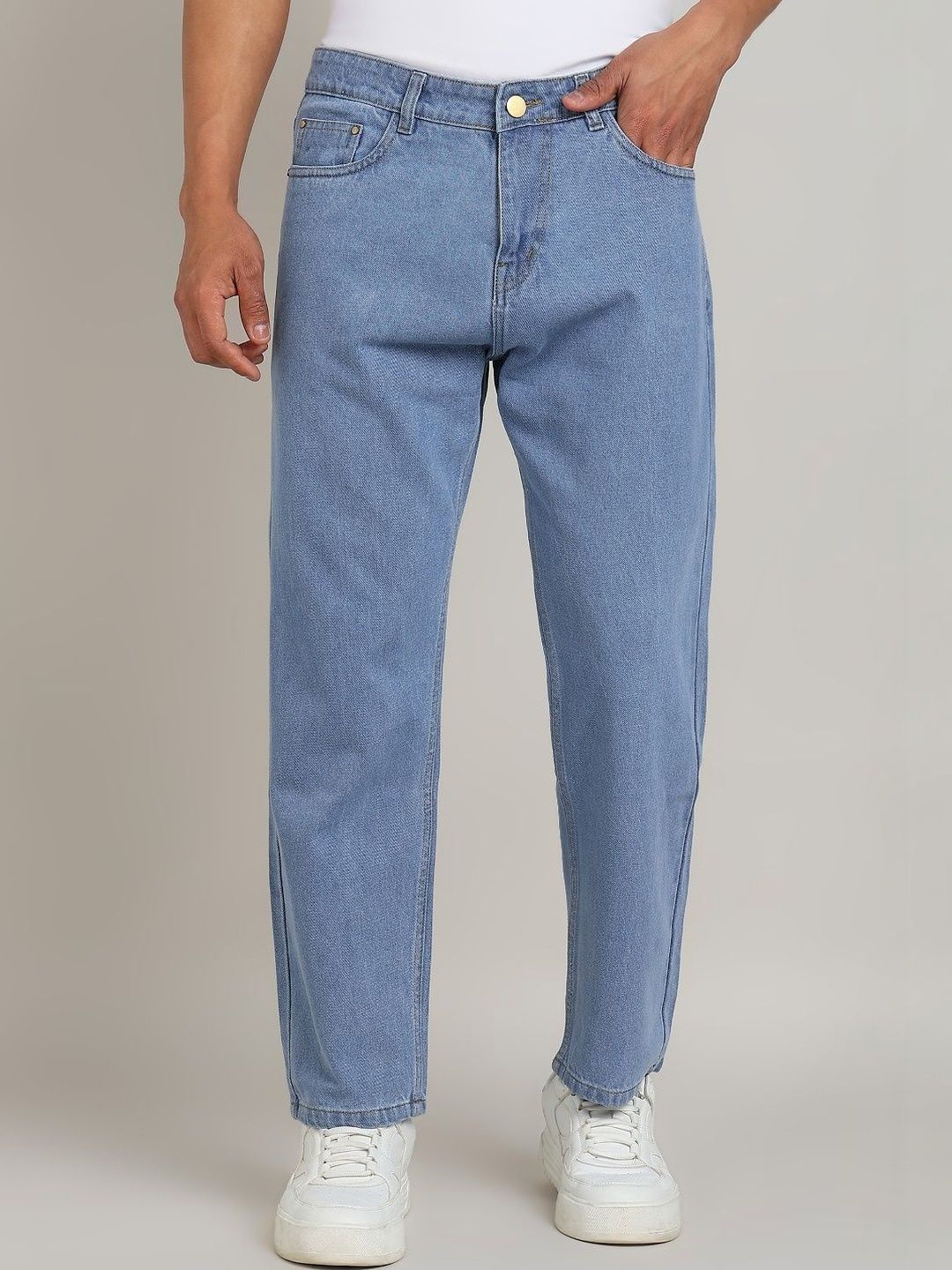by2Men Men Relaxed Fit Mid-Rise Stretchable Jeans