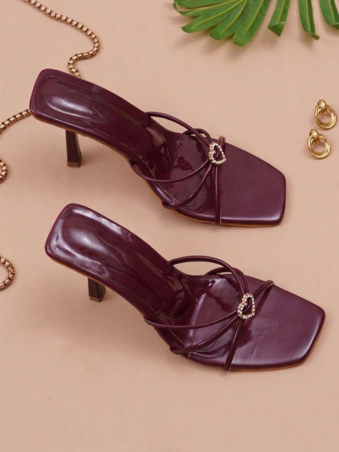 Try Me Slim Heeled Mules