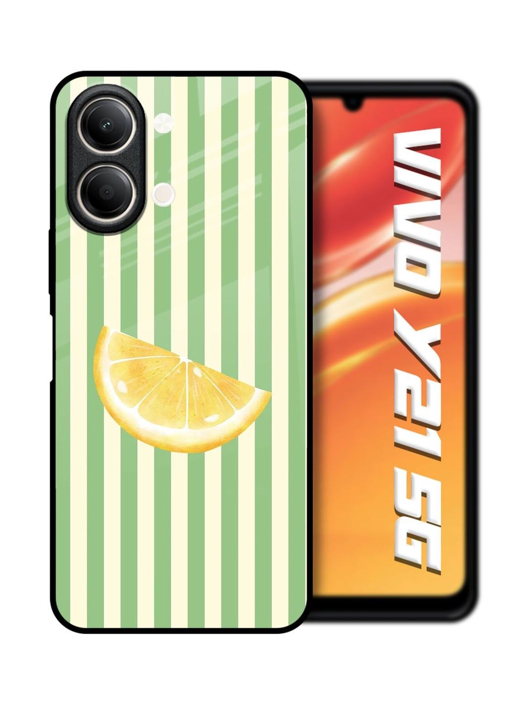 QRIOH Conversational Printed Vivo Y21 Back Case Mobile Accessories