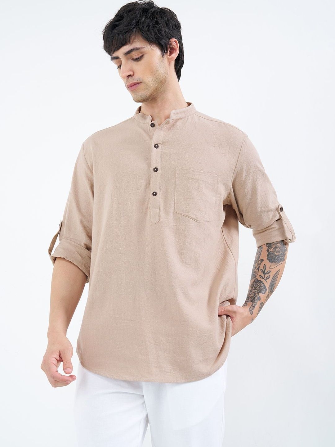 indus route by Pantaloons Men Kurta