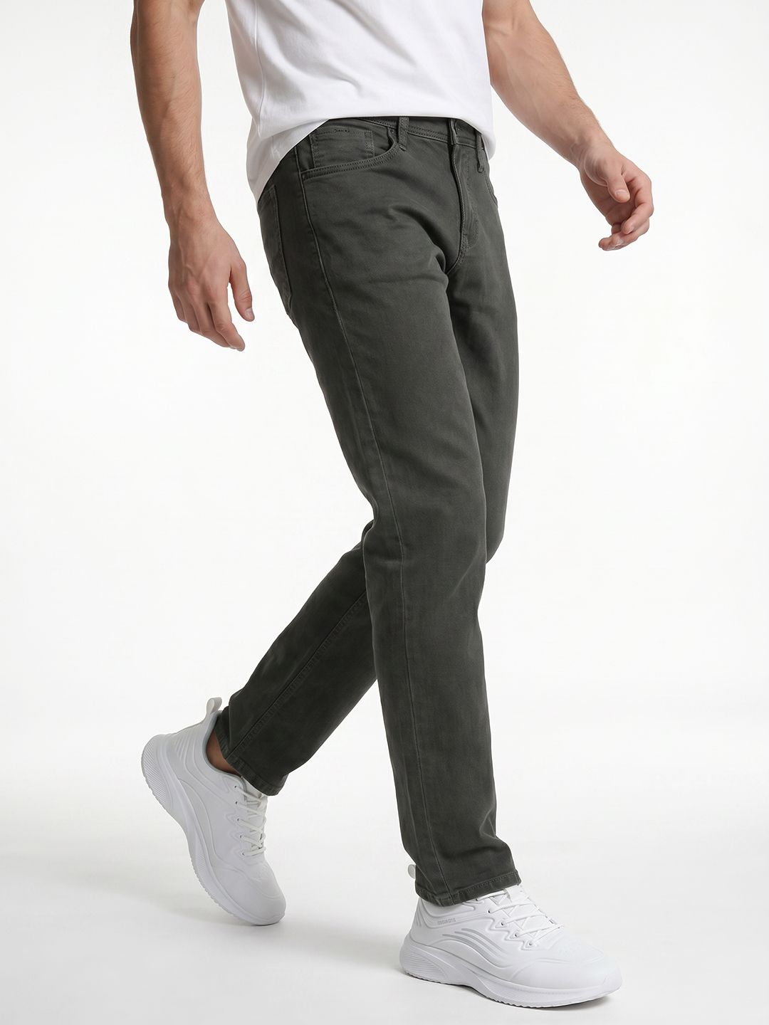 Integriti Integriti Men Smart Slim Fit Mid-Rise Stretchable Jeans