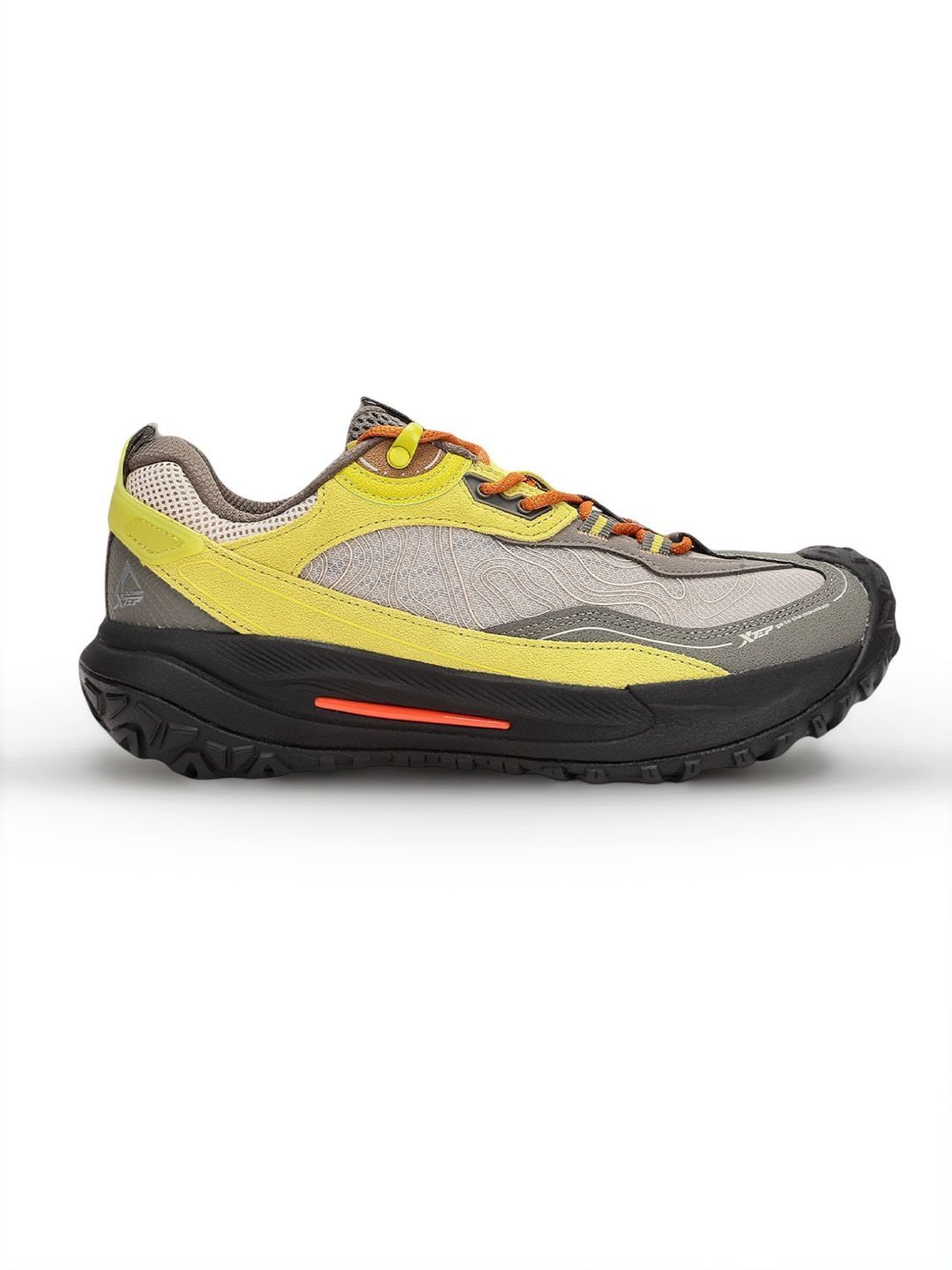 Xtep Men Cushioned Footbed Lace-Ups Trekking Shoes