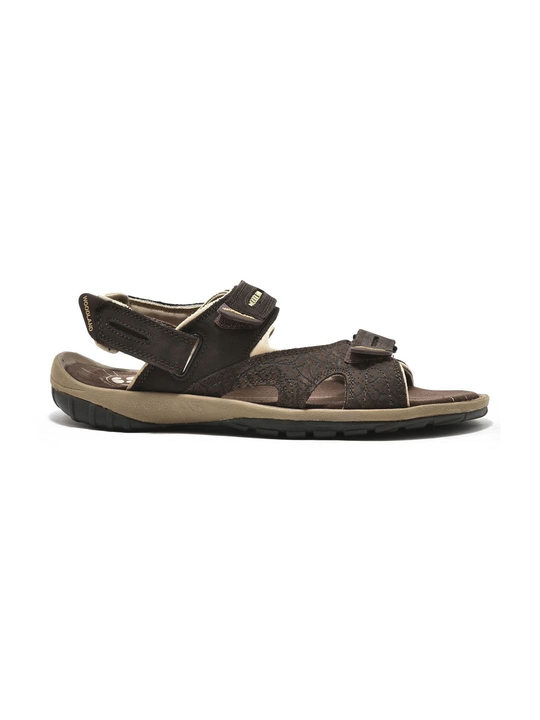 Woodland Men Leather Comfort Sandals