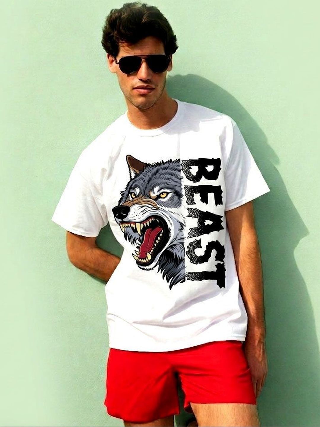 Vogally Men Printed T-shirt