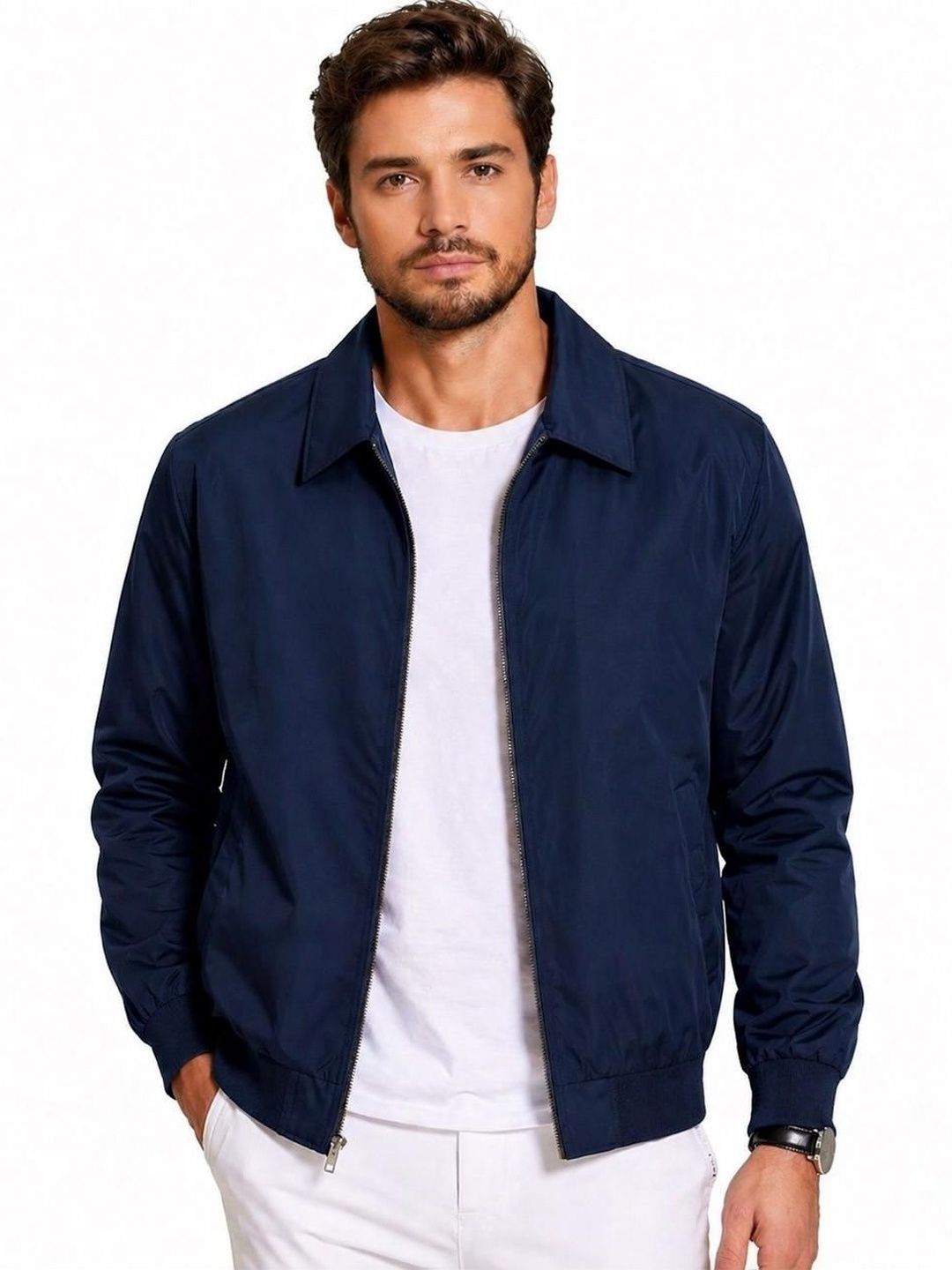 BAESD BAESD Men Water Resistant Bomber Jacket