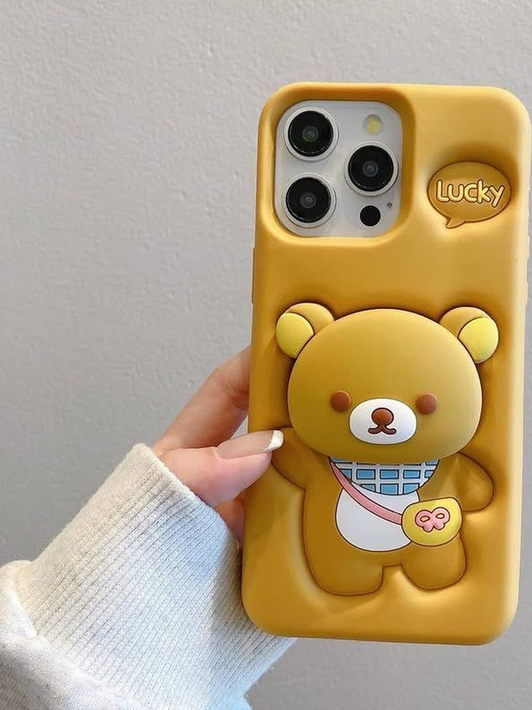 COVERLY Cartoon Characters Printed iPhone 13 Pro Back Case Mobile Accessories