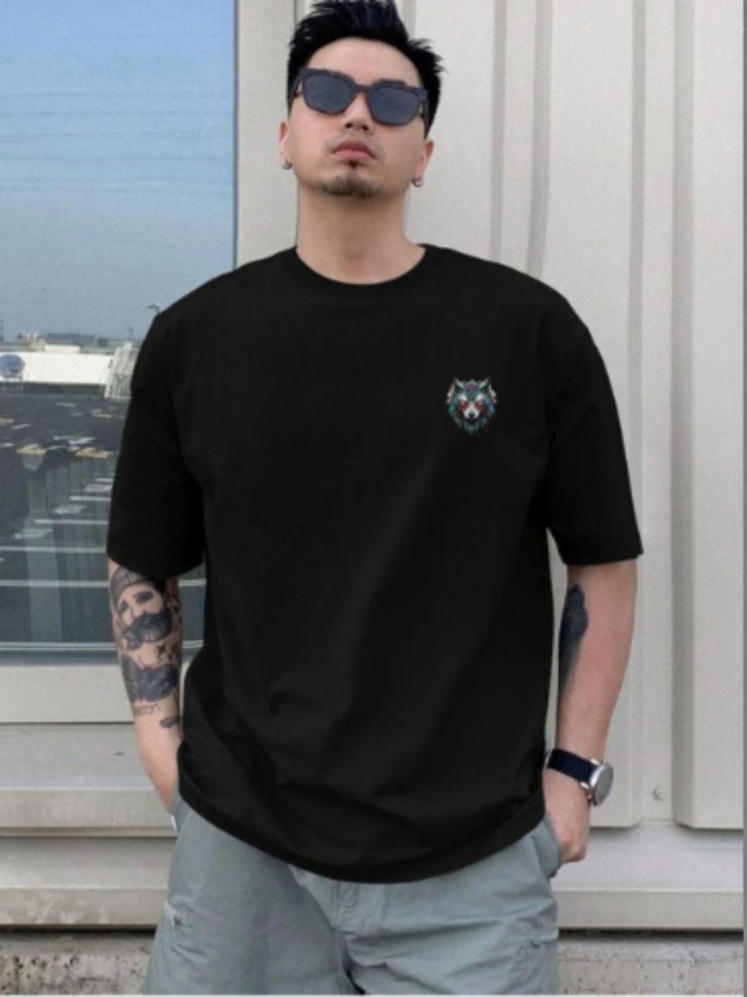 Derada Men Printed Boxy T-shirt